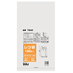 ハウスホールドジャパン レジ袋 半透明 100枚 TB-40 東日本30号/西日本40号