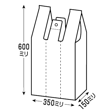 ハウスホールドジャパン レジ袋 半透明 100枚 TB-40 東日本30号/西日本40号