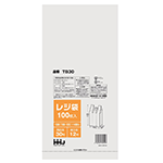 ハウスホールドジャパン レジ袋 半透明 100枚 TB-30 東日本12号/西日本30号