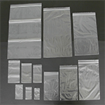 クルー チャック袋 透明 10000枚 0.04×85×120mm B-4(D-4)